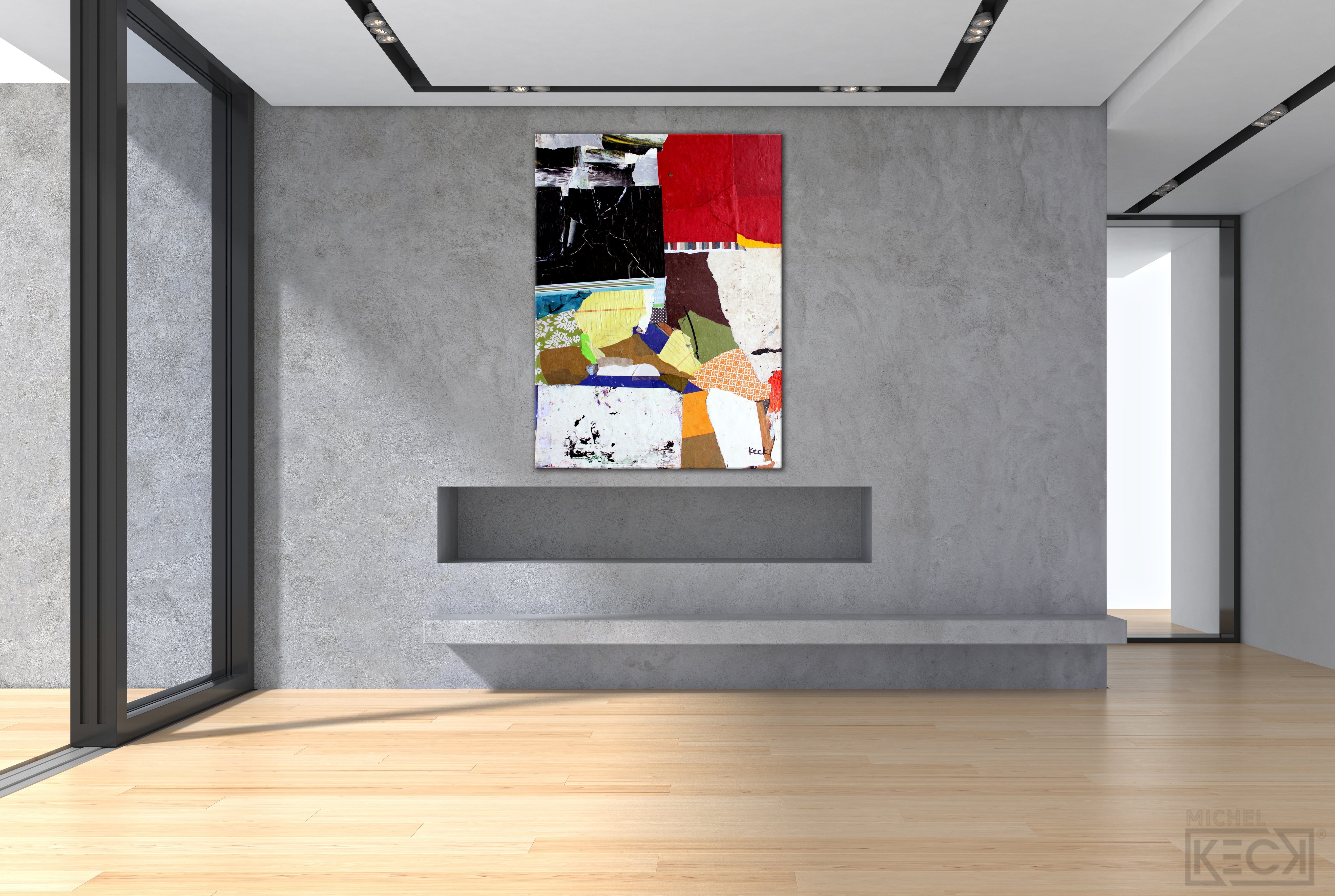 #041307 <br> Hold Fast <br> Mixed Media Art Print