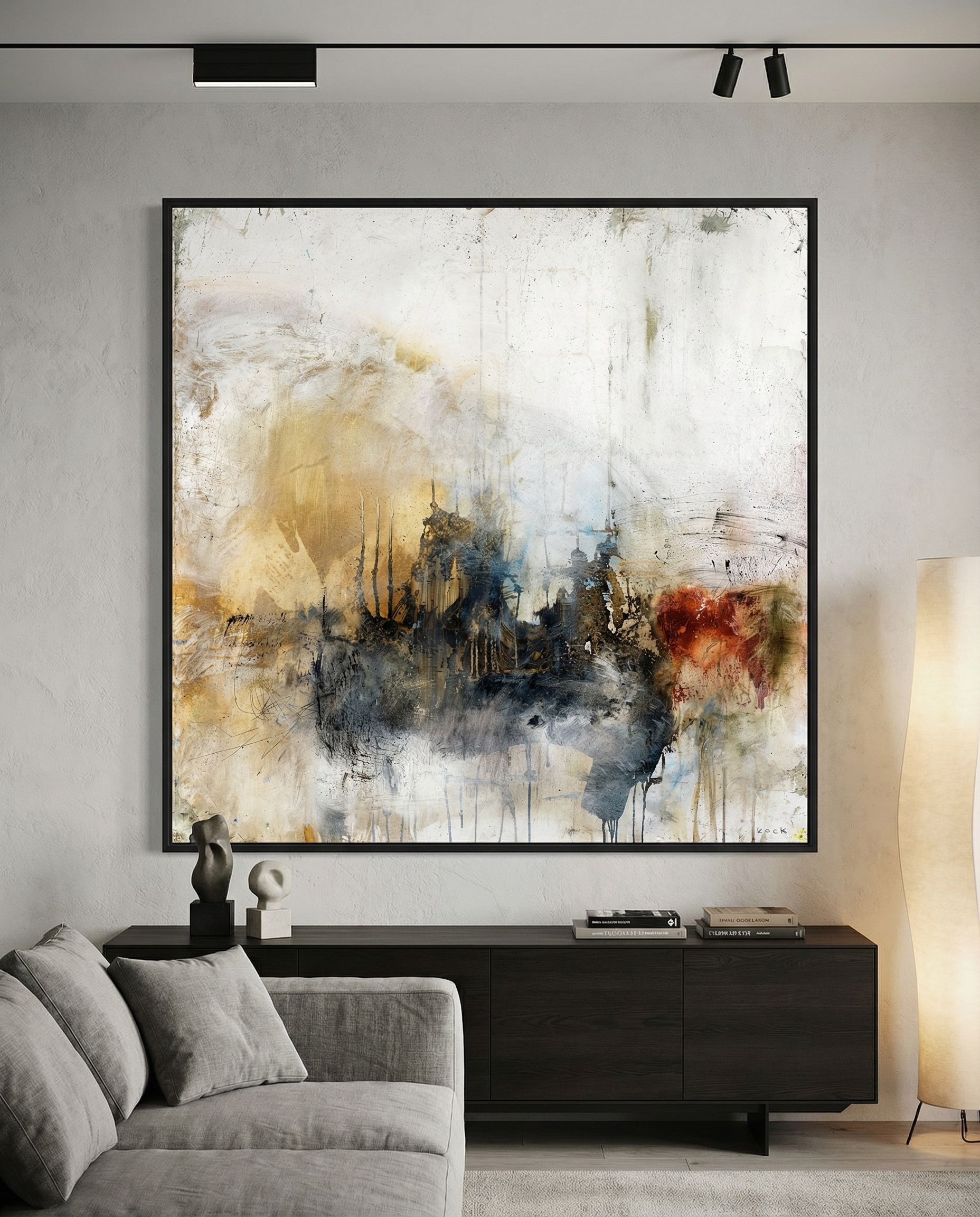 Organic Abstract Art<br>Canvas Prints <br>I Don't Want To Hear It