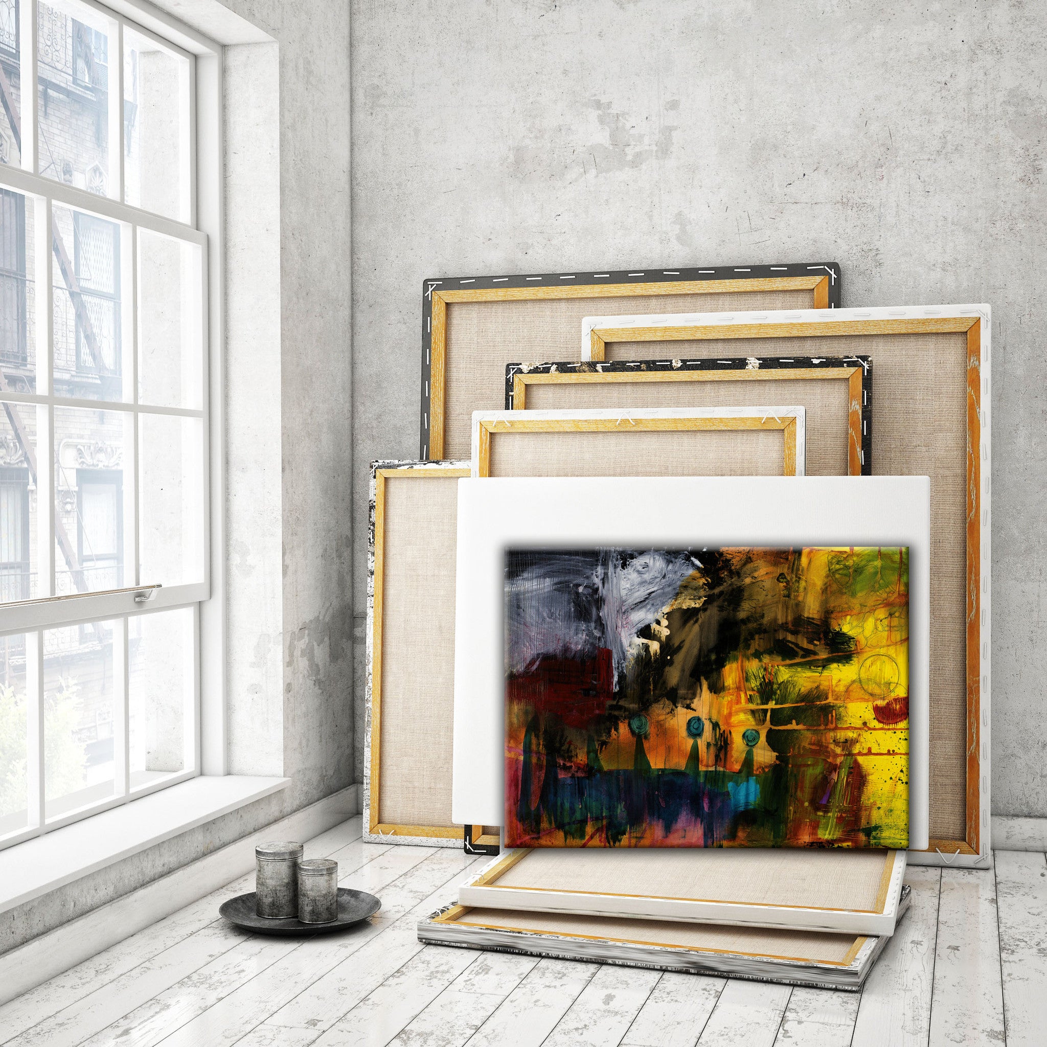 Abstract Art Prints for Set Design. Cleared Art for Movies. Cleared Art For TV. Wholesale Cleared Abstract and Mixed Media Art.