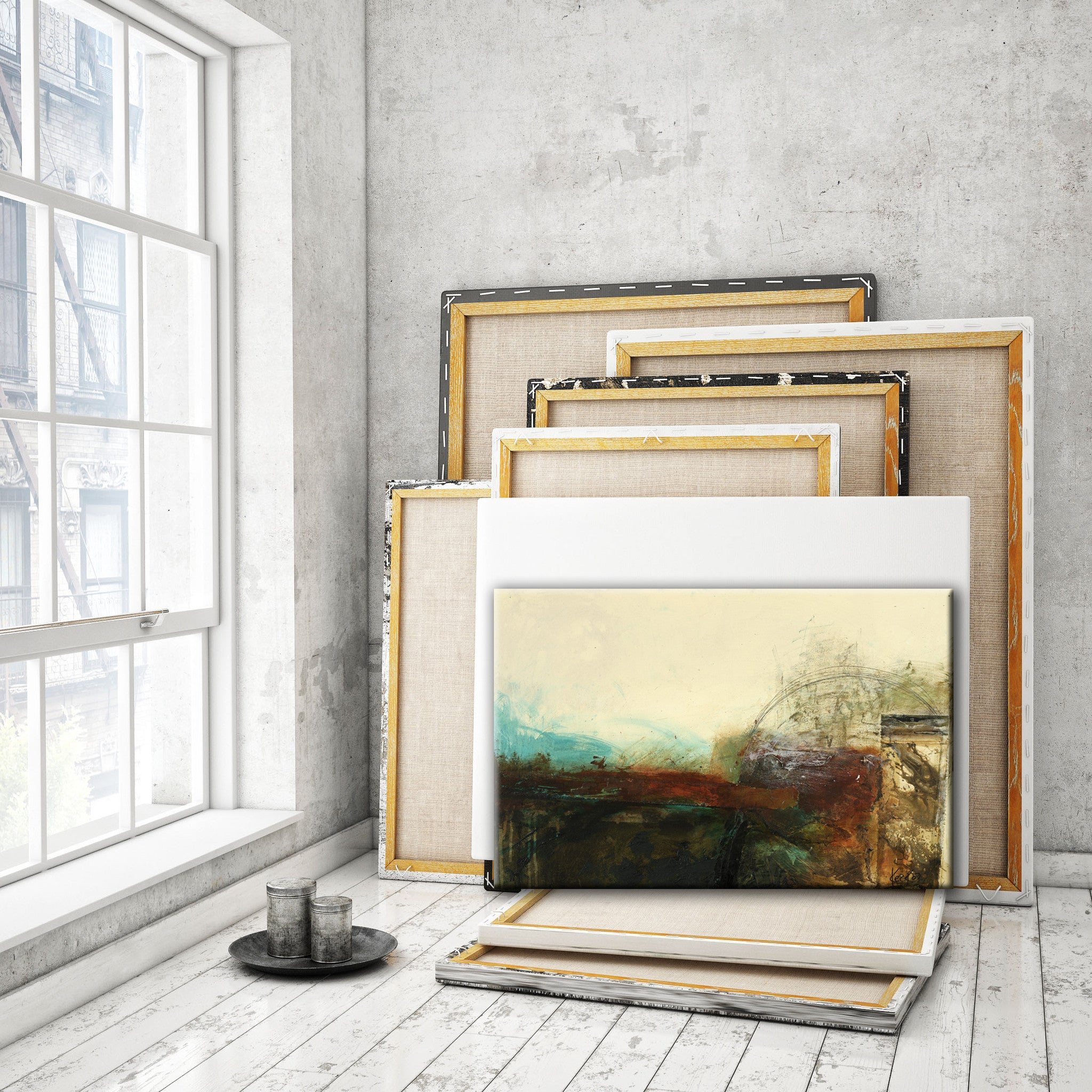 #030709 <br> Canvas Art Prints