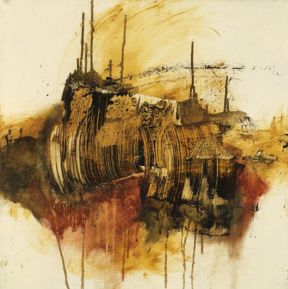 Abstract Art Prints on Canvas. Bold abstract art prints.  Colorful and raw, organic and flowing abstract art prints by Michel Keck mixed media artist. 