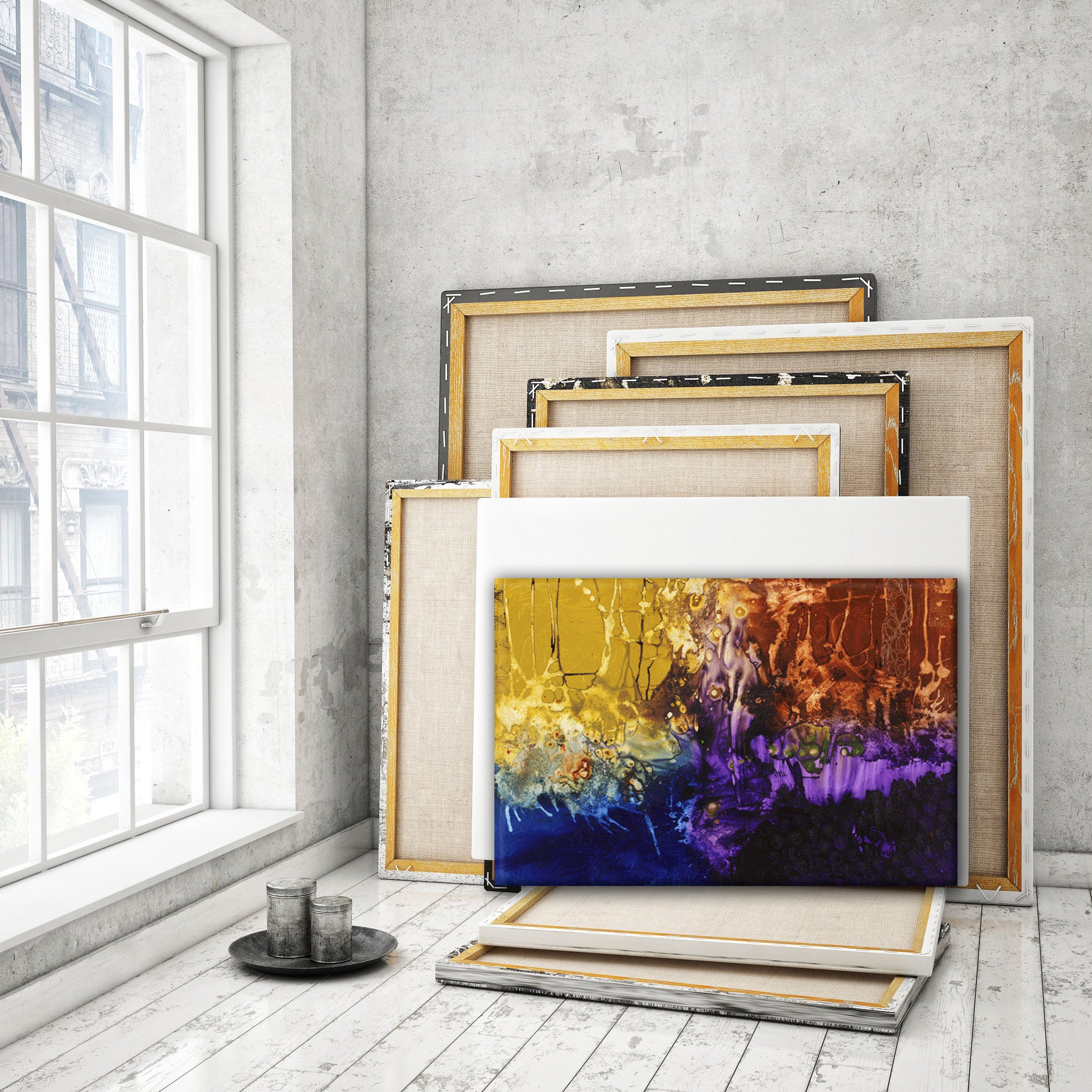 #040632 <br> Canvas Art Print