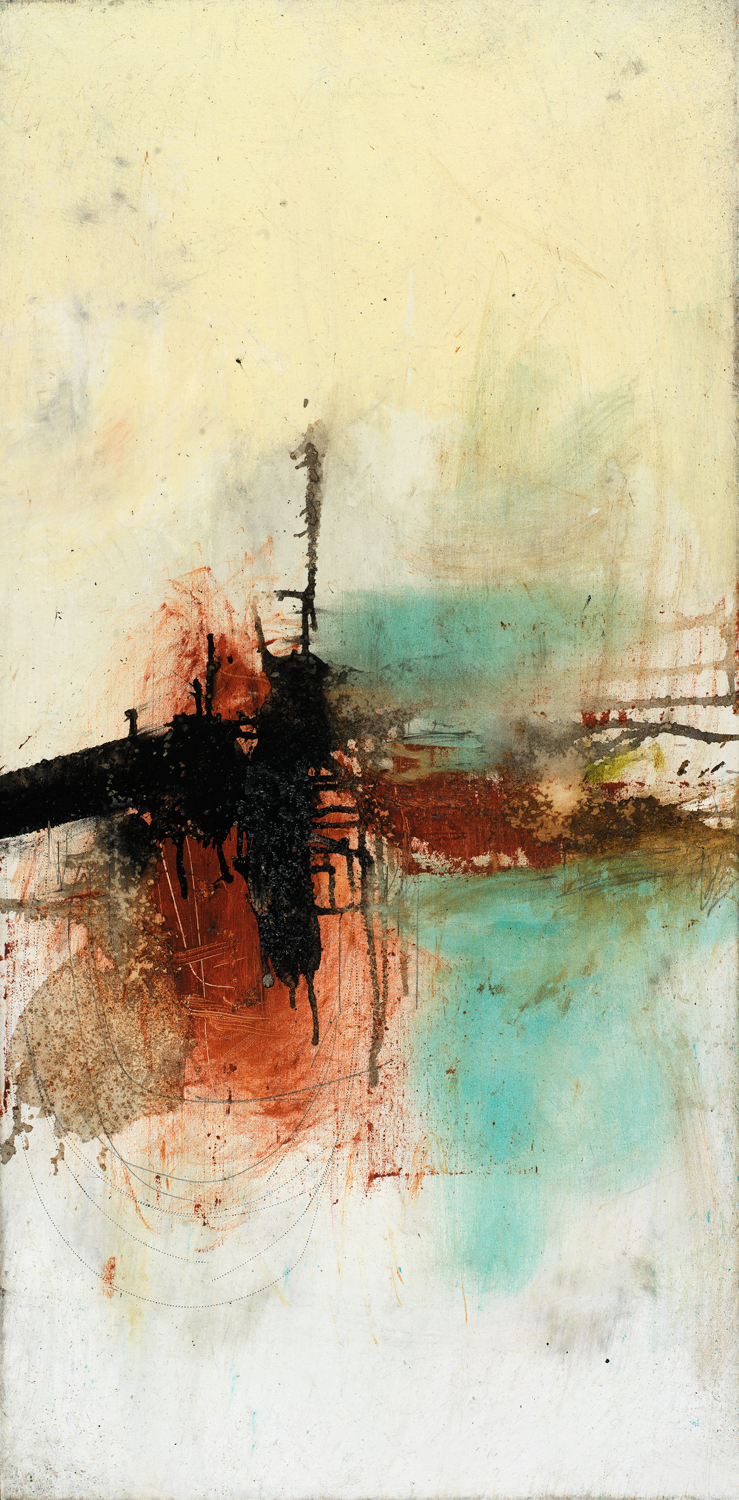 #040803 <br> Sink or Swim <br> Canvas Art Print