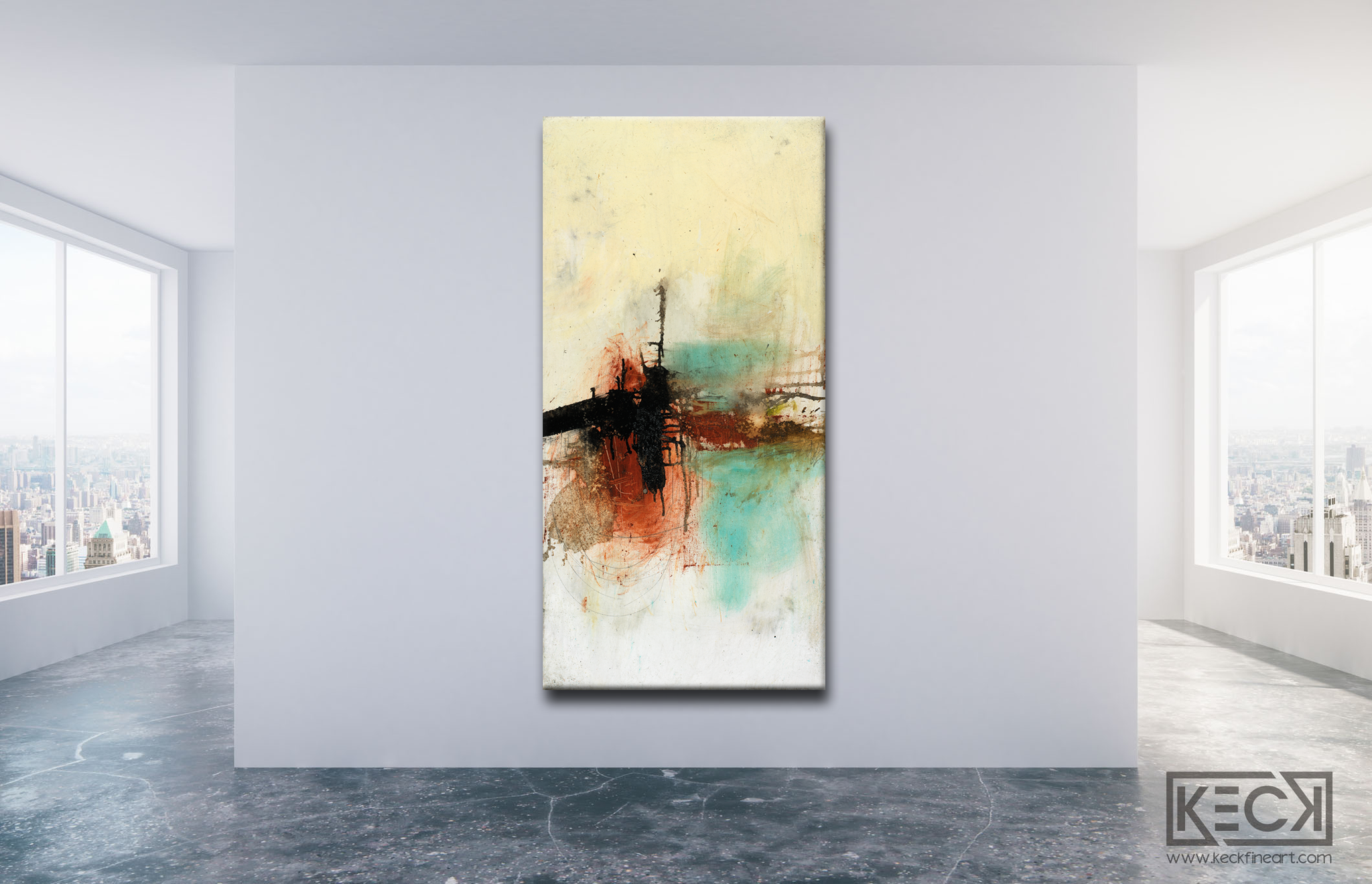 #040803 <br> Sink or Swim <br> Canvas Art Print