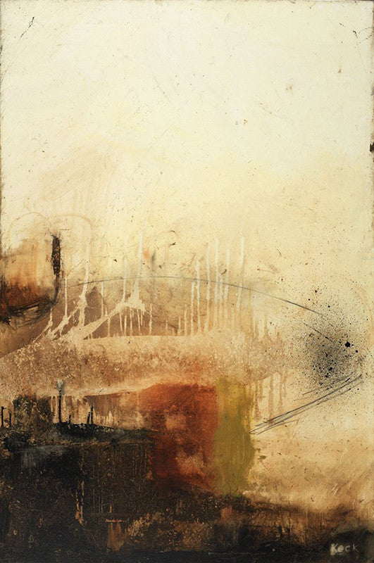 ABSTRACT ART Canvas Print of Unfinished Business