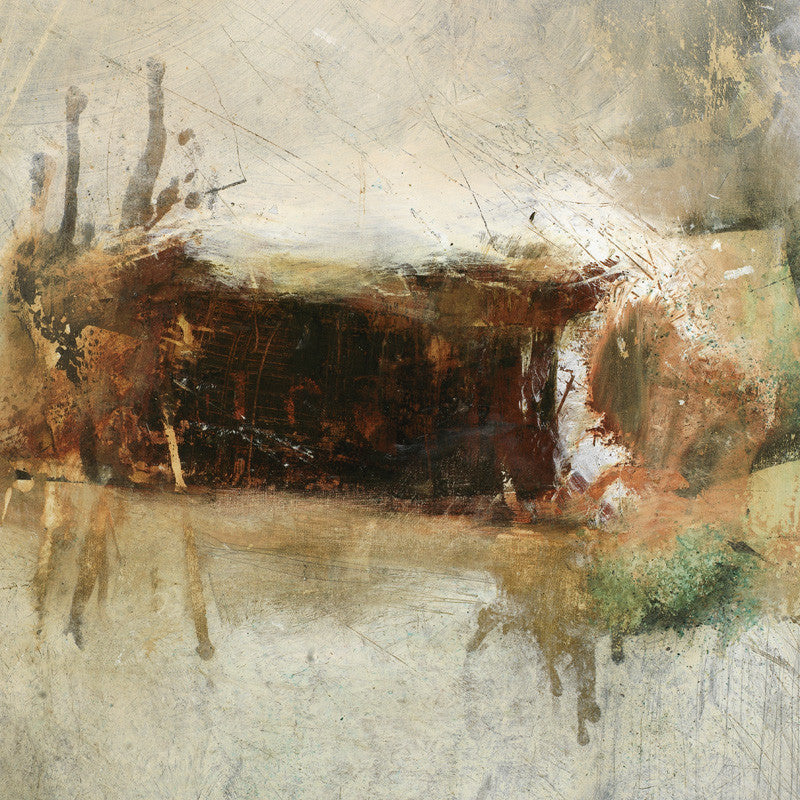 Organic Abstract Art<br> Canvas Print <br> Title: The Last Laugh