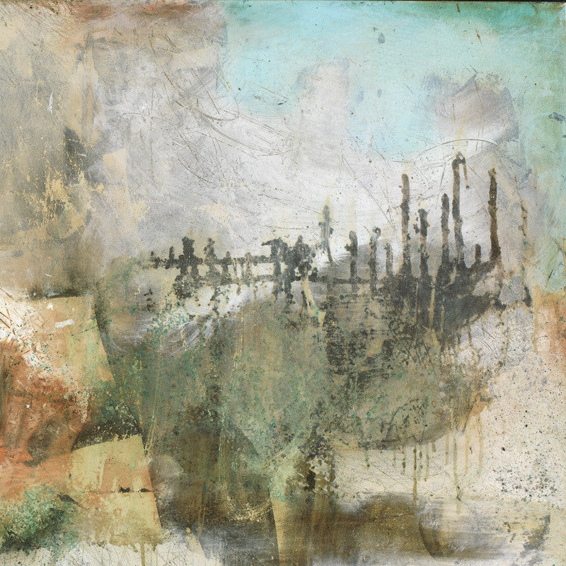 Organic Abstract Art<br> Canvas Print <br> Title: The Last Laugh