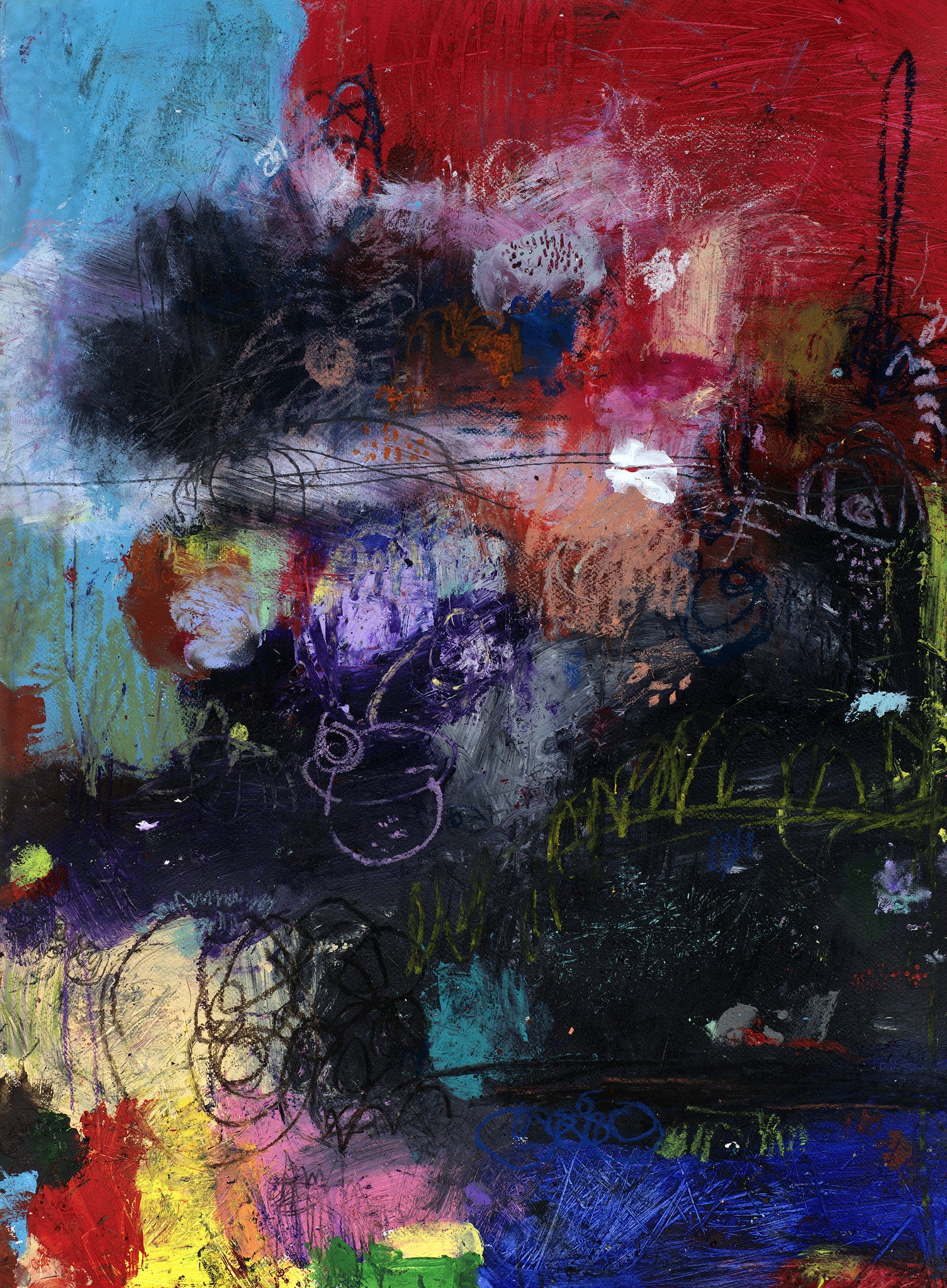 #051226 <br> Can't You Just Be Happy For Me?<br> Canvas Art Print