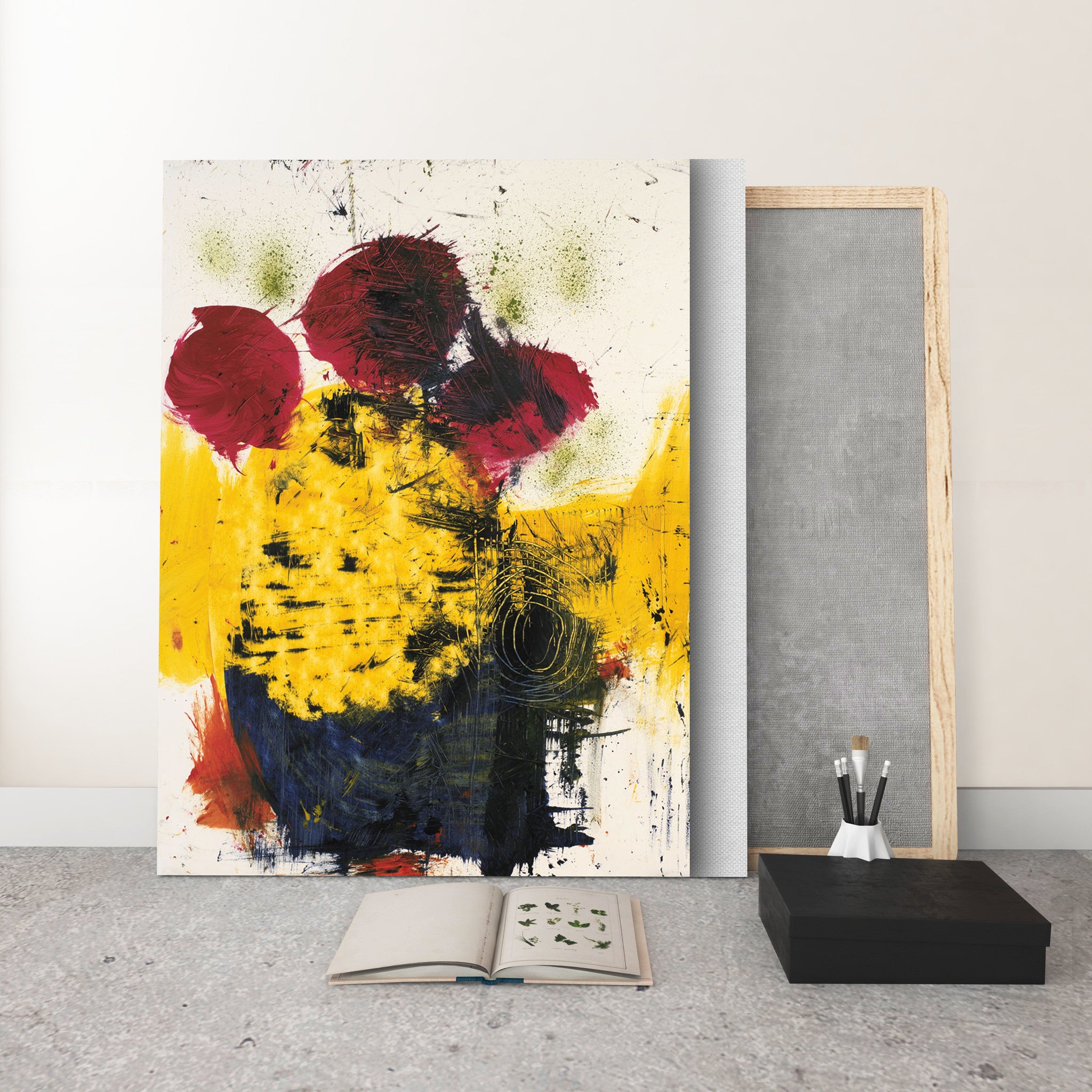 BIG ART PRINTS: Huge selection of upscale, overiszed, abstract art prints by Michel Keck