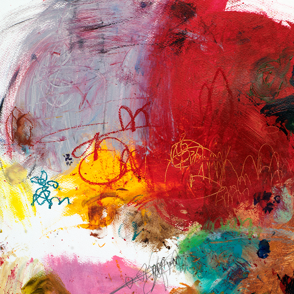 #061215 <br> Hearts and Flowers <br> Canvas Art Print