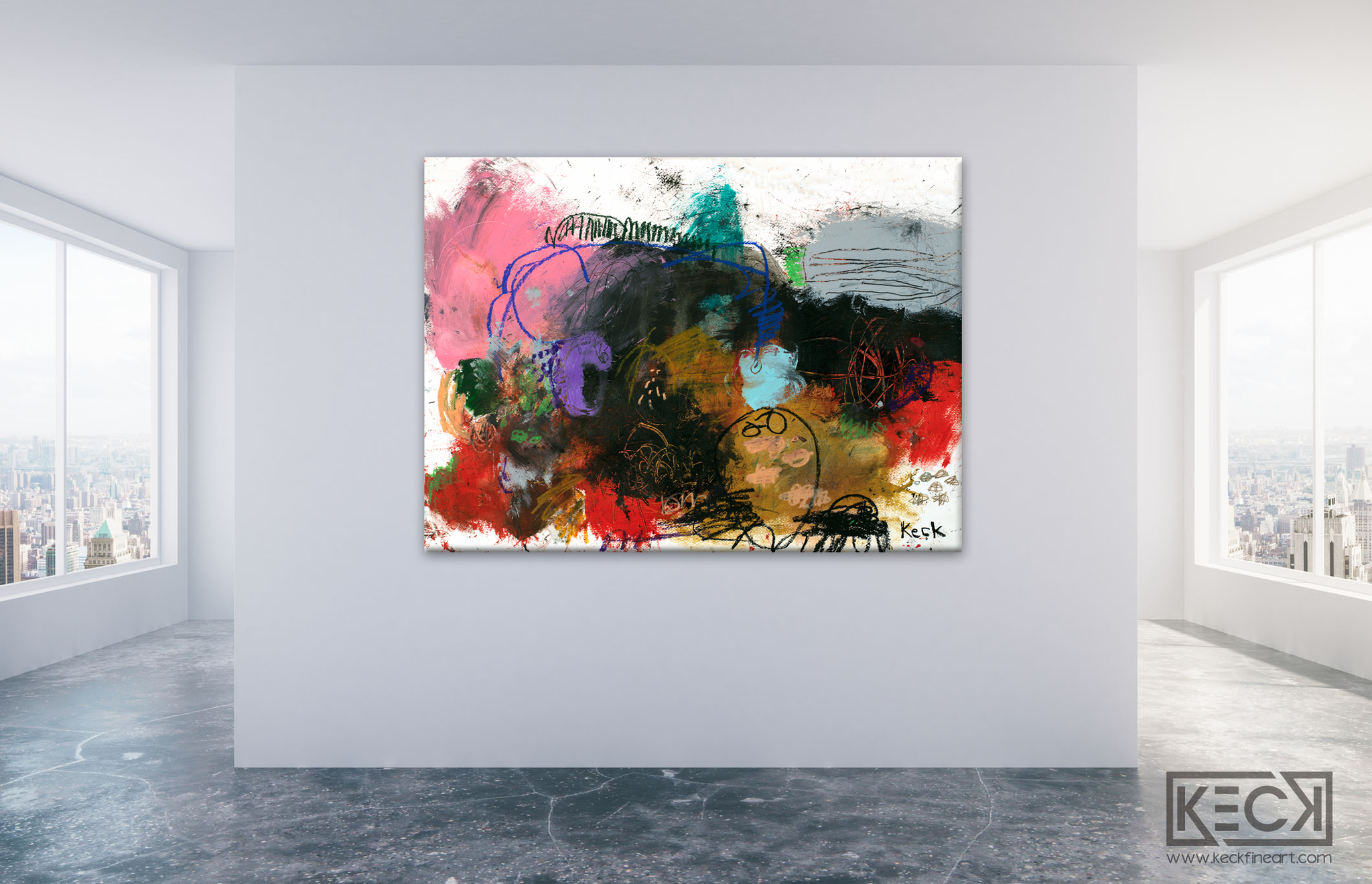 #061227 <br> Two Angry Stubborn Fools <br> Canvas Art Prints