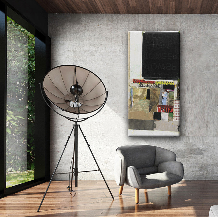 MIXED MEDIA STYLE art for large spaces