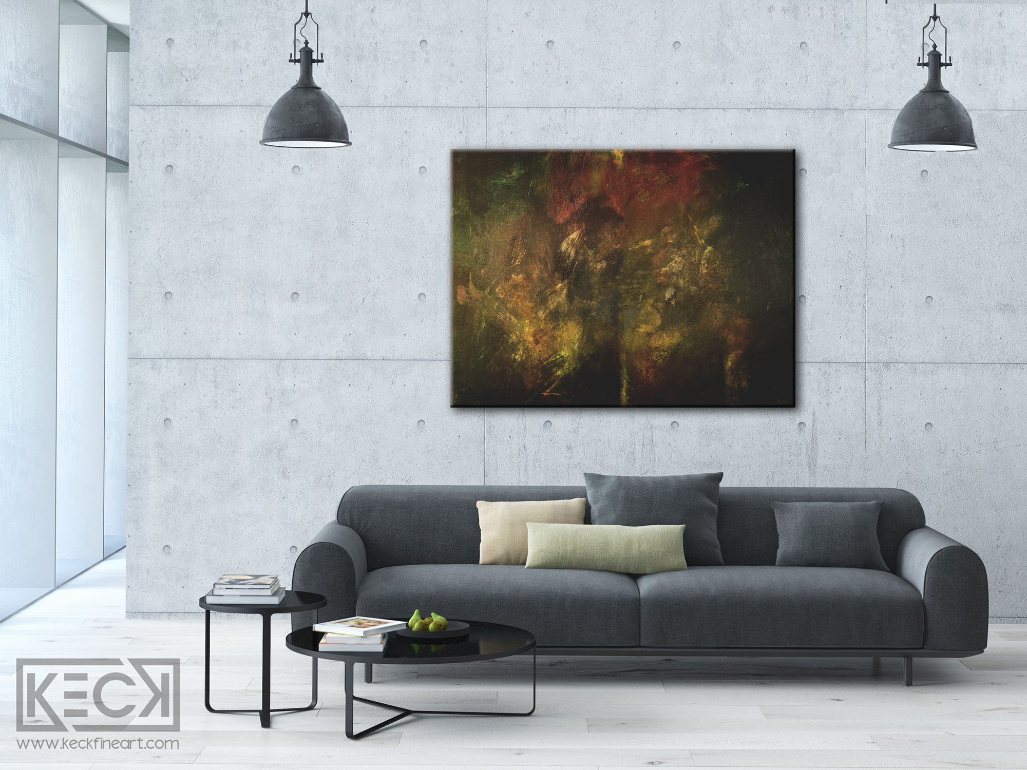 EARTH TONE ABSTRACT ART PRINTS BY MICHEL KECK