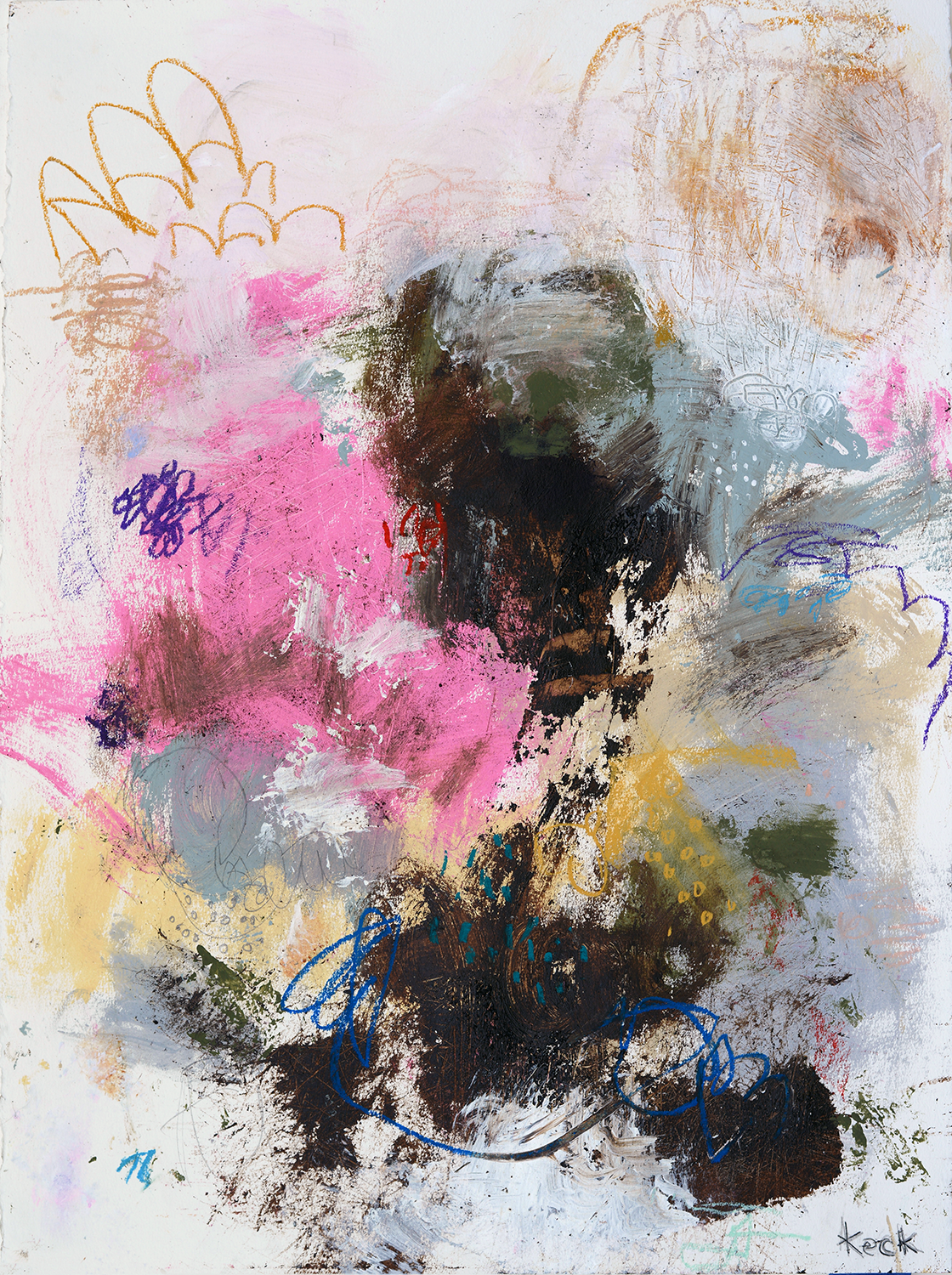 COLORFUL ABSTRACT ART PRINTS BY MICHEL KECK