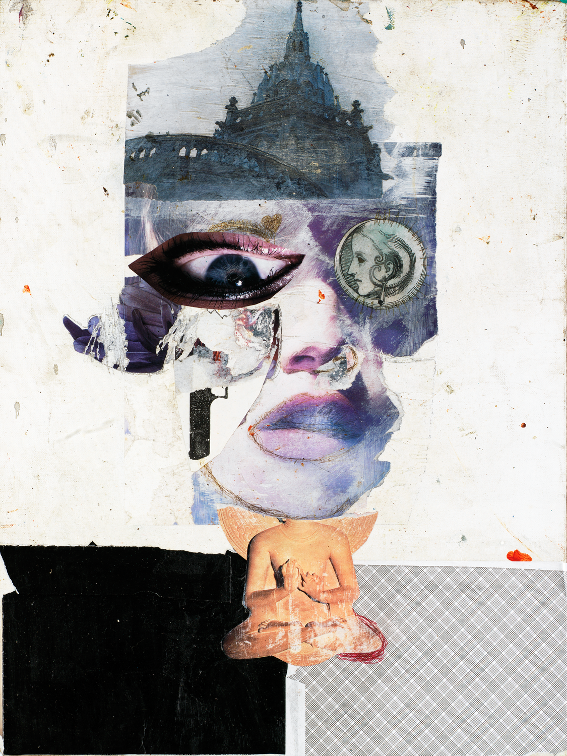 MIXED MEDIA ART PRINT: Huge selection of mixed media abstract art prints on canvas and paper