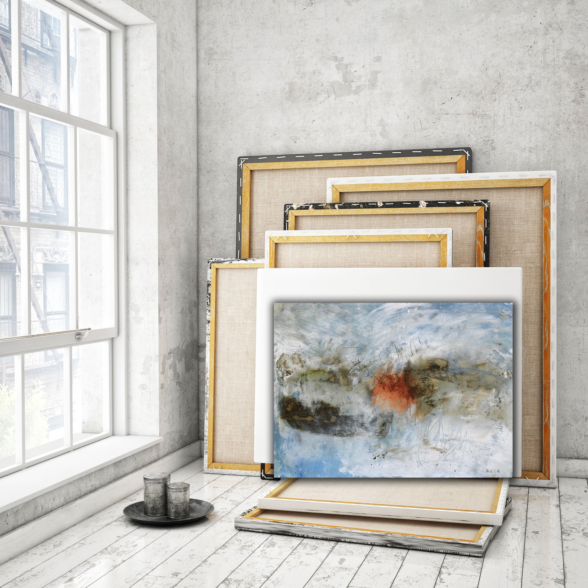 #080827 <br> Canvas Art Print