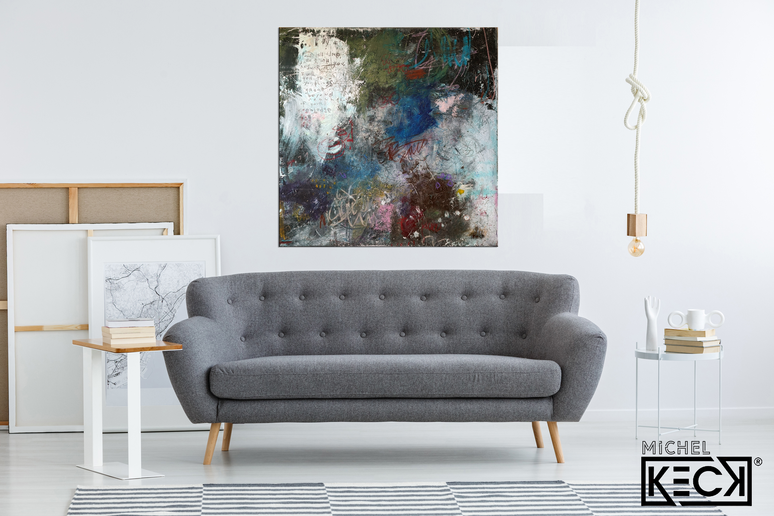 SCRIPTURE ART: abstract art prints with bible verse. scripture art by michel keck