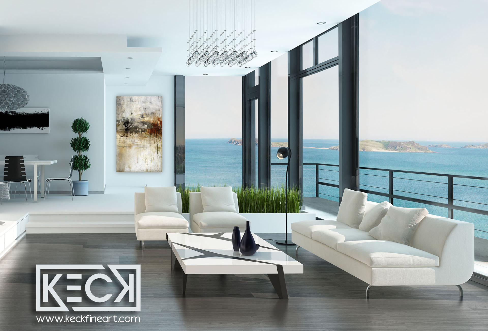 Upscale Abstract Art Prints for high end interiors