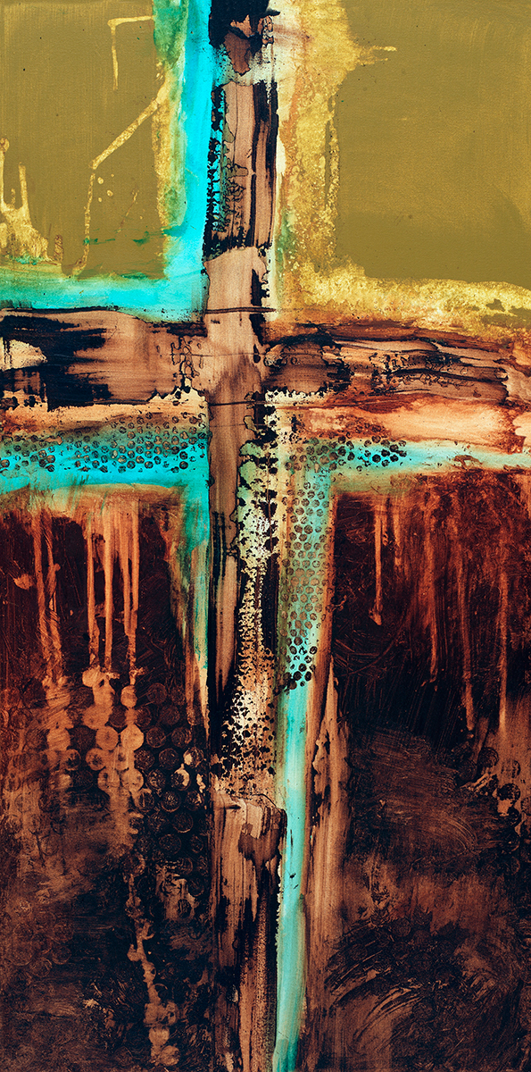 Abstract Cross Art Prints