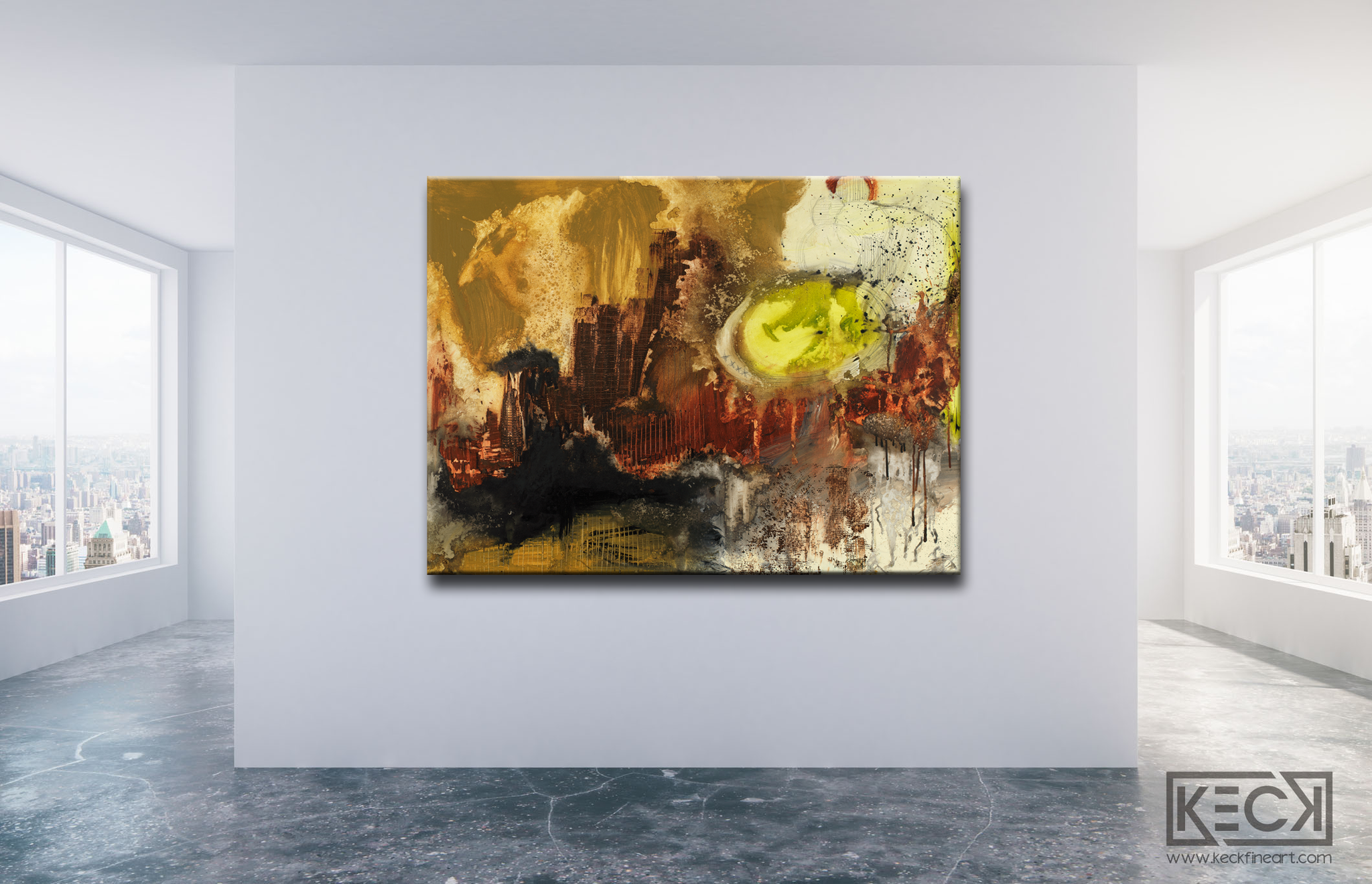 LARGE SCALE, OVERSIZED, ABSTRACT ART CANVAS PRINTS.  Huge selection of oversized abstract art prints for home or corporate design
